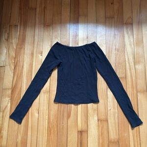 Boatneck garage Sleeve Top